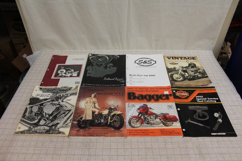 Motorcycle Magazines  Parts Books