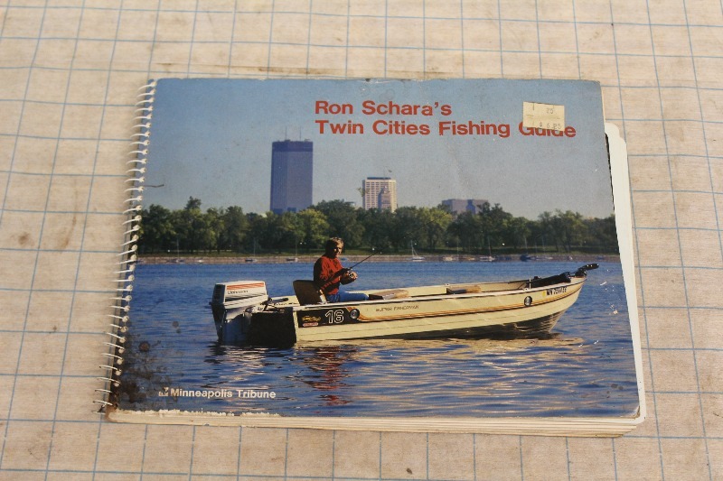 Vintage Ron Scharas Twin Cities Fishing Guide