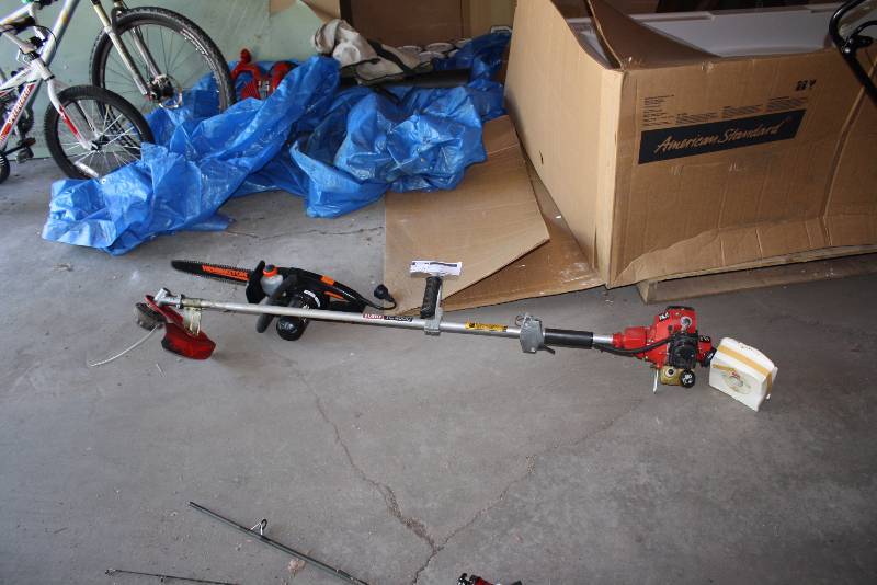 lot 2 image: Lot of (2) Including Remington Chainsaw, Type Mod300, 16 Bar, 120V Toro TC 4000 Weed Whipper, Gas, Red, 71.