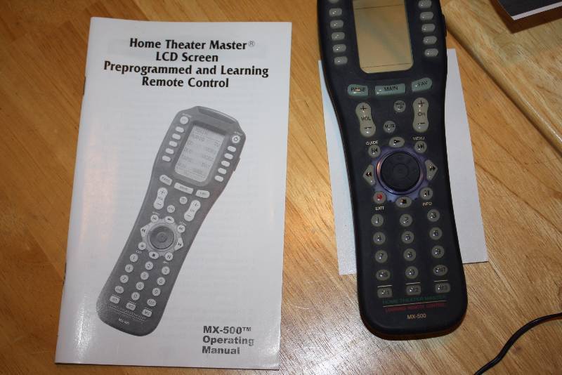 lot 58 image: Home Theatre Master Preprogrammed and Learning Remote Control LCD Screen.