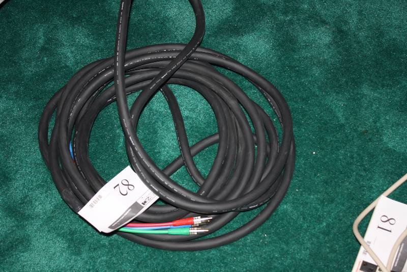 lot 82 image: Bundle of Miscellaneous Cable.