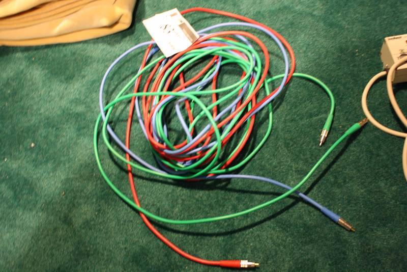 lot 83 image: Lot of (3) Miscellaneous Cables App. 25 Ft.