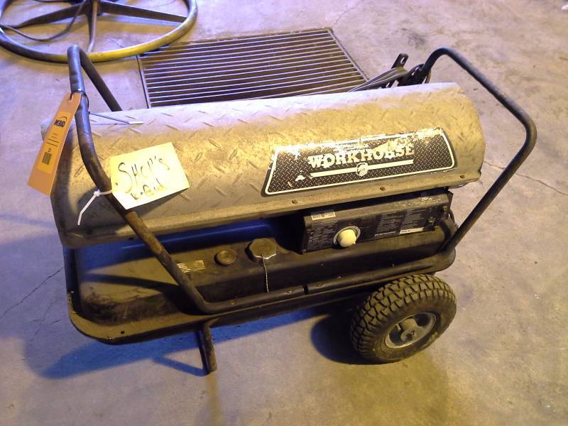 lot 19 image: Workhorse 120,000 BTU Heater