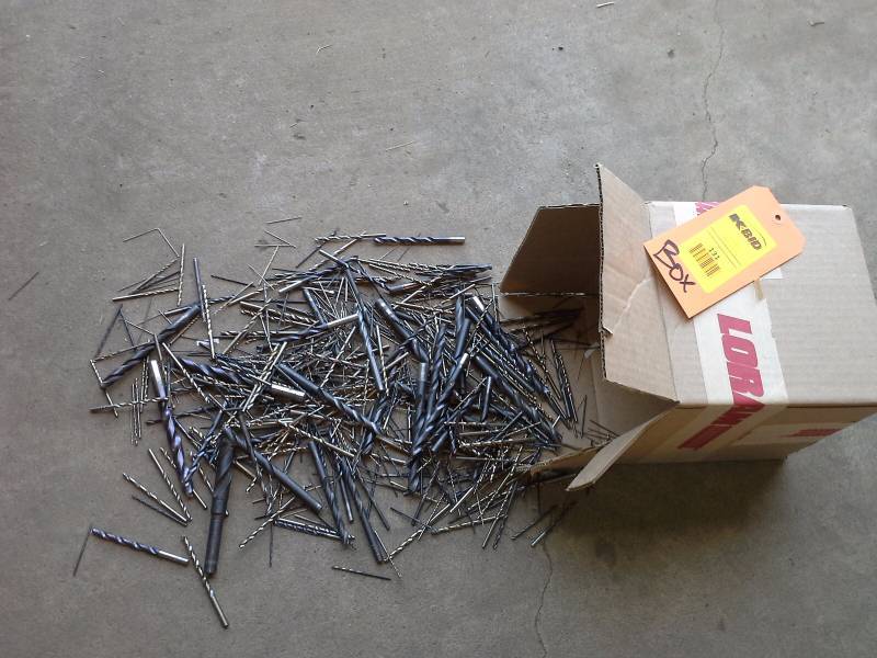 lot 131 image: Box of Drill Bits