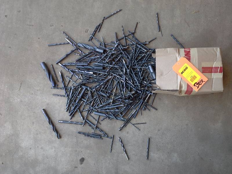 lot 132 image: Box of Drill Bits