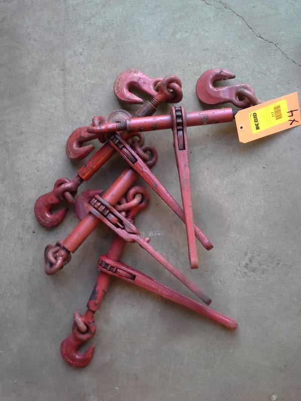 lot 157 image: Ratchet Chain Binder Load Binder (4)