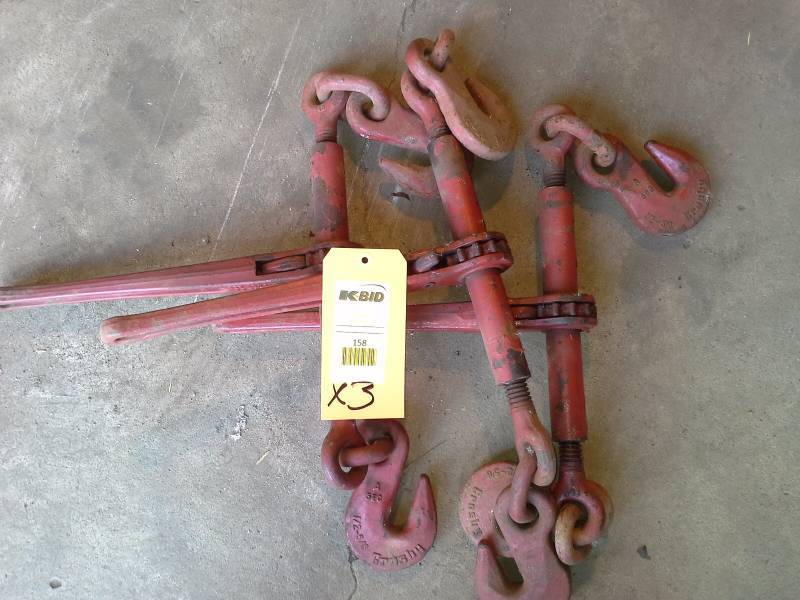 lot 158 image: Ratchet Chain Binder Load Binder (3)