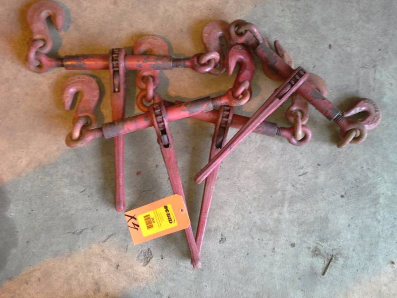 lot 160 image: Ratchet Chain Binder Load Binder (4)