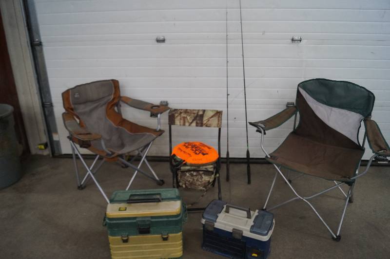 Fishing gear and Chairs