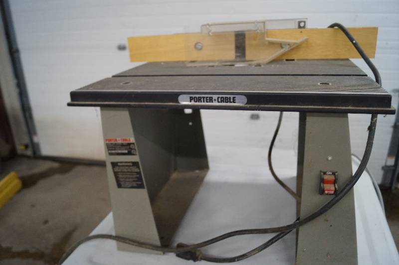 Router Table Moorhead Liquidation June Consignment 1 K Bid