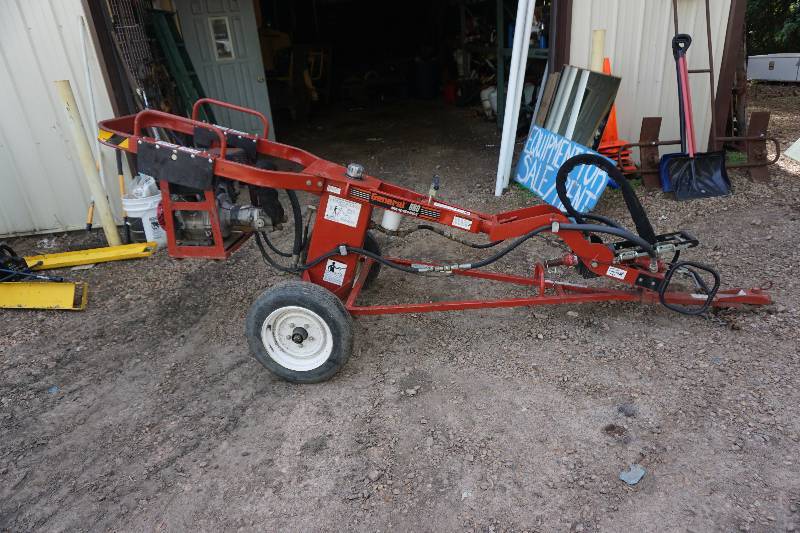 General Model 660 Dig R Mobile Pull Behind Mobile Gas Powered Auger ...