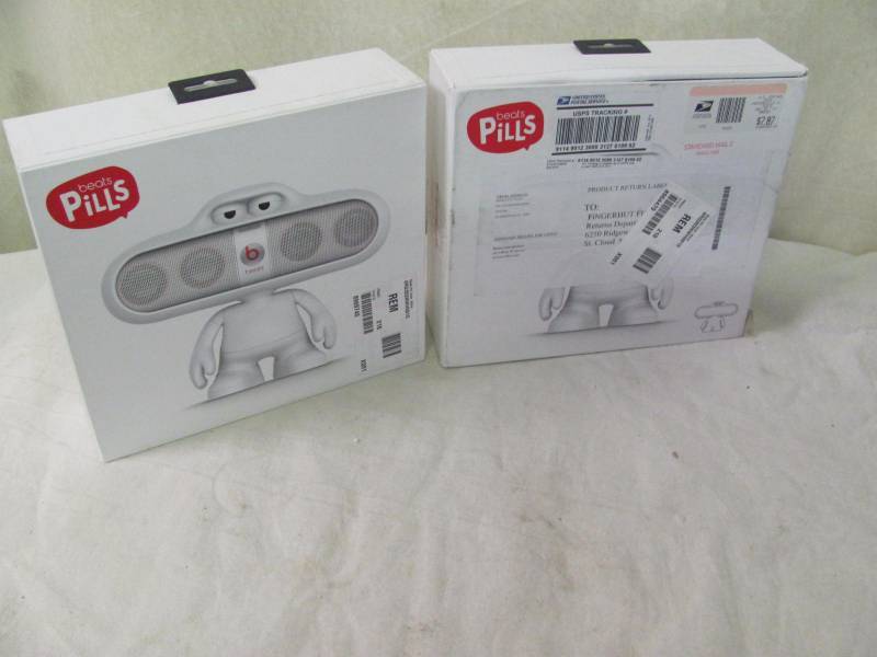 LOT OF 2 Beats Pill Dude  White