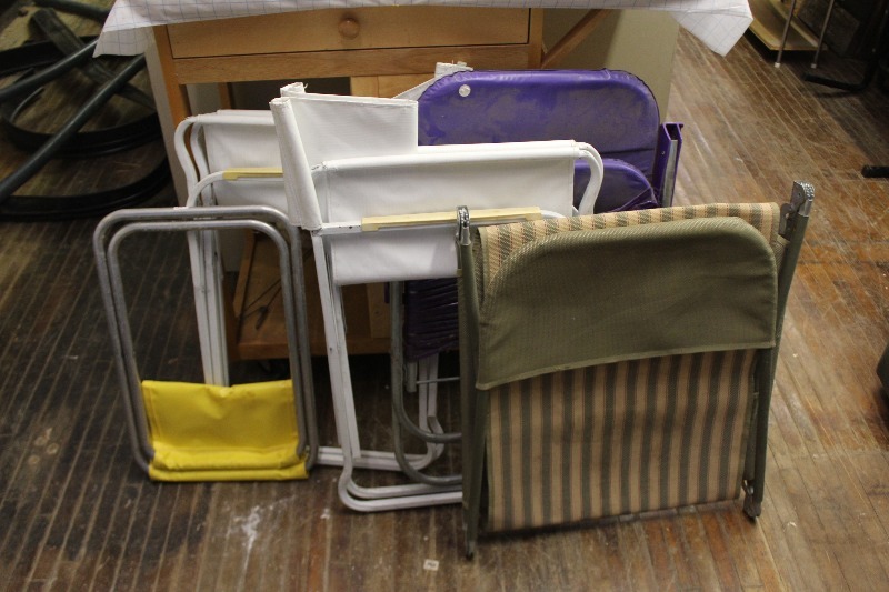 Lot of Folding Chairs