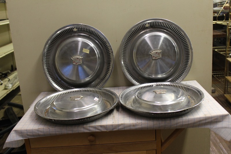 Vintage Cadillac Hubcaps