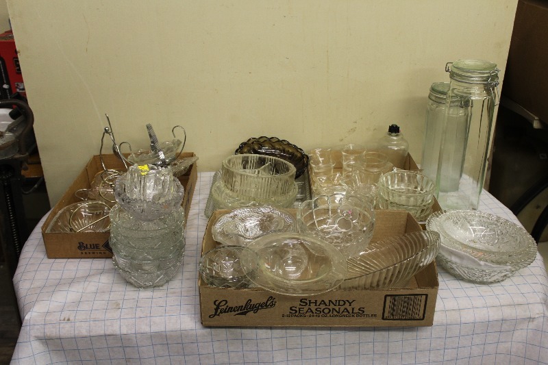 Large Lot of Glassware