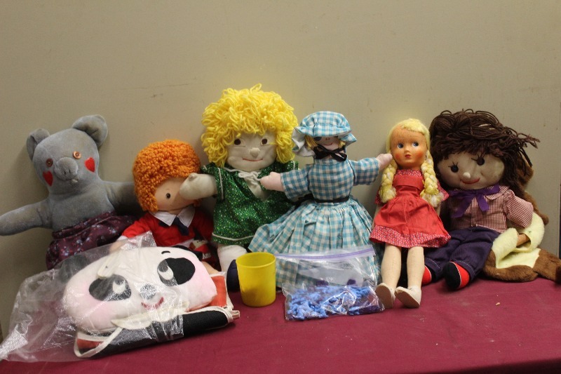 Lot of Assorted Dolls