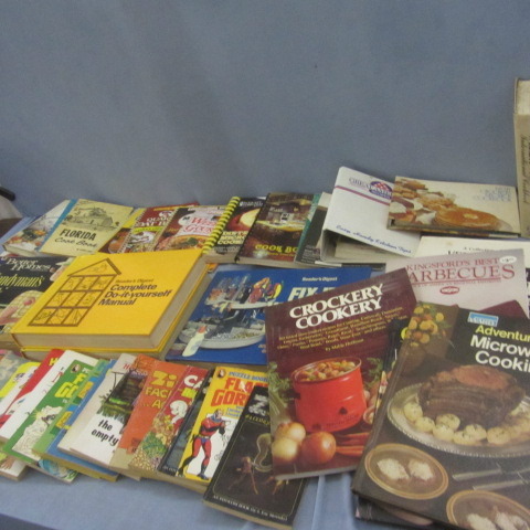 lot 69 image: Cookbook & Handyman Books