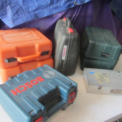 lot 119 image: Storage Cases For Tools