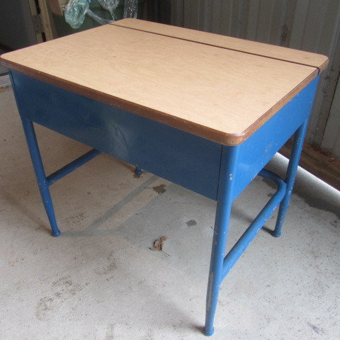 Vintage School Desk June Special K Bid