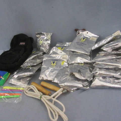 lot 157 image: Stockings, School Supplies