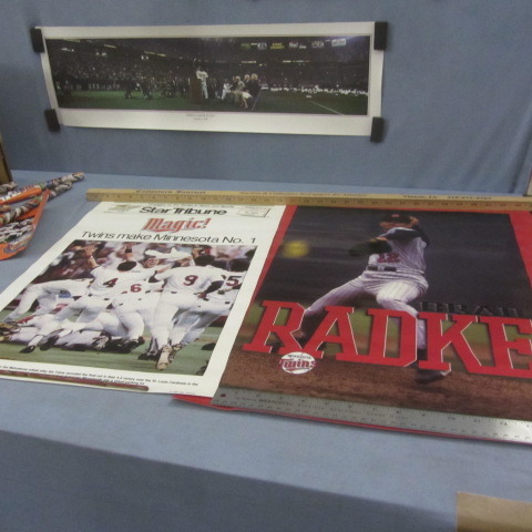 lot 171 image: MN Twins Posters