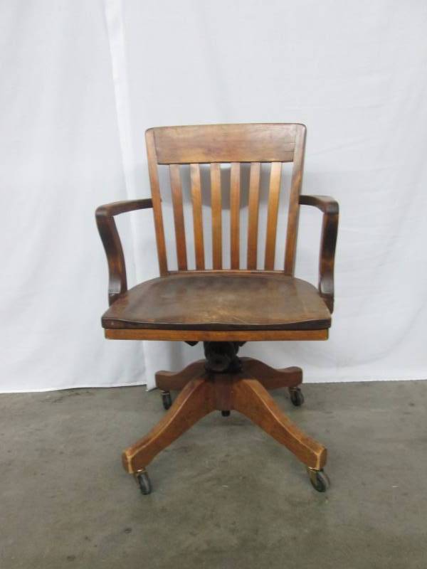 Mission Style Oak Chair