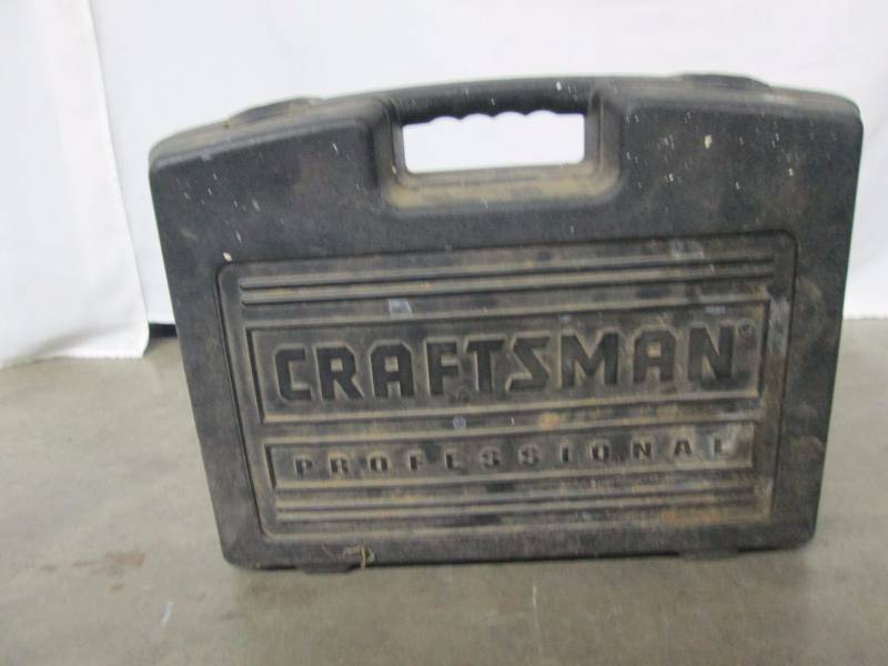 Craftsman Drill, Accessories and Carrying Case