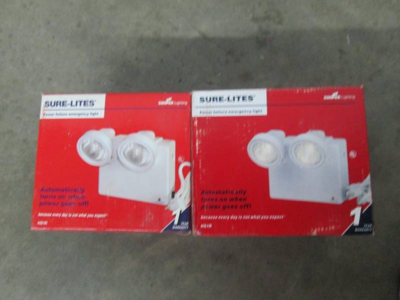2 Security Lights