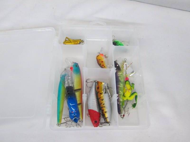 Fishing Lures and Case
