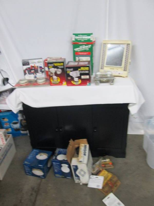 Tote of Lights, Handles, Locks and More