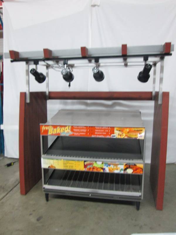 Food Warmer with Lights and Stand