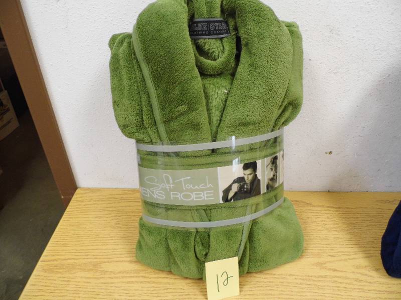 New Mens Soft Touch Robe