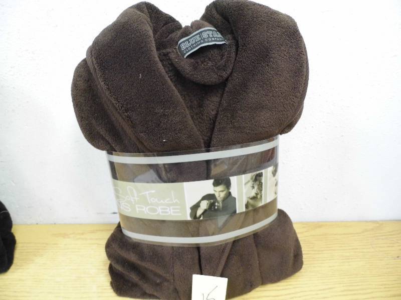 New Mens Soft Touch Robe