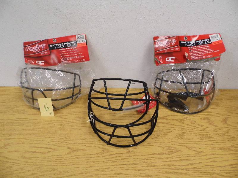 Lot of 4 Batters Helmet Face Guard