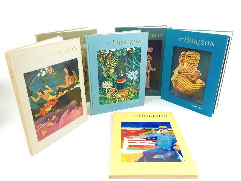 Large lot of collectable vintage Horizon Art Books