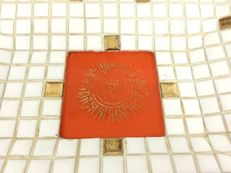 Pair of Georges Brevard Mosaic Dishes - ca. 1960s - one is signed