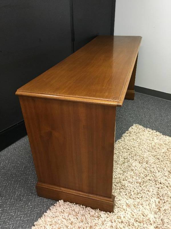 Long Wooden Credenza - Stands 29 12 Tall - Measures 65 14 Long x 19 12 Deep