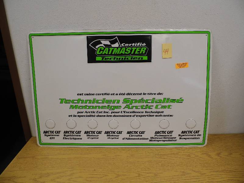 Arctic Cat Sign