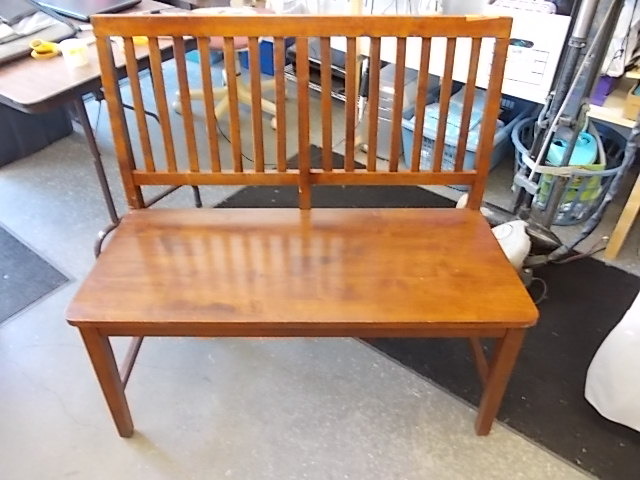 Wood Bench Seat