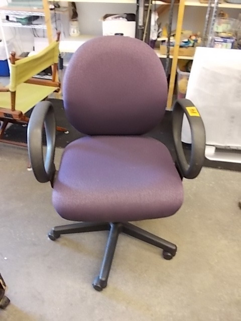 Purple Office Chair With Arms
