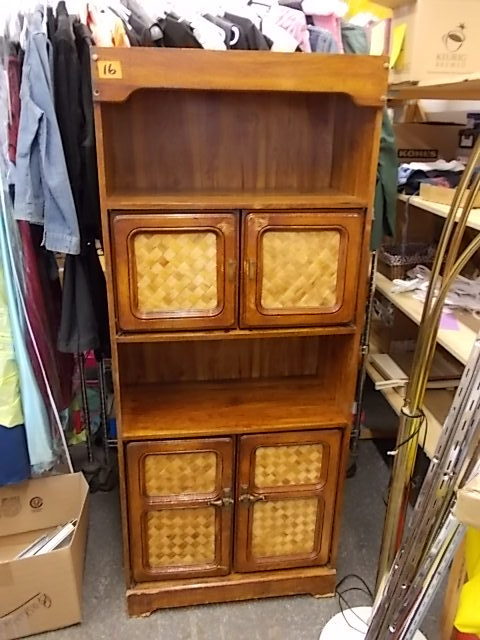 Bamboo Accent Shelf