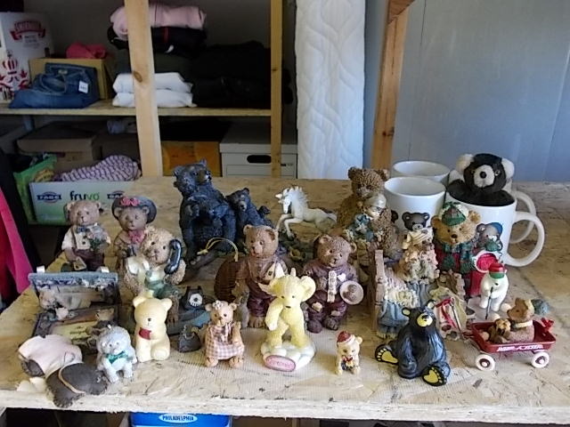 Collection Of Bear Figurines (Boyds & Others)