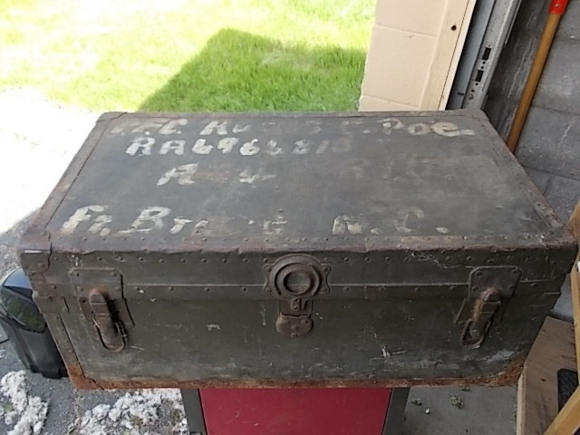 Vintage TrunkFoot Locker (80 Years Old)