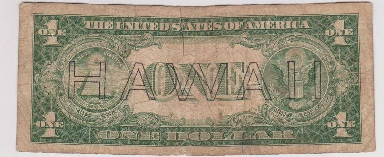 1935 Hawaii Silver Certificate