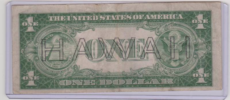 1935 A Hawaii Silver Certificate