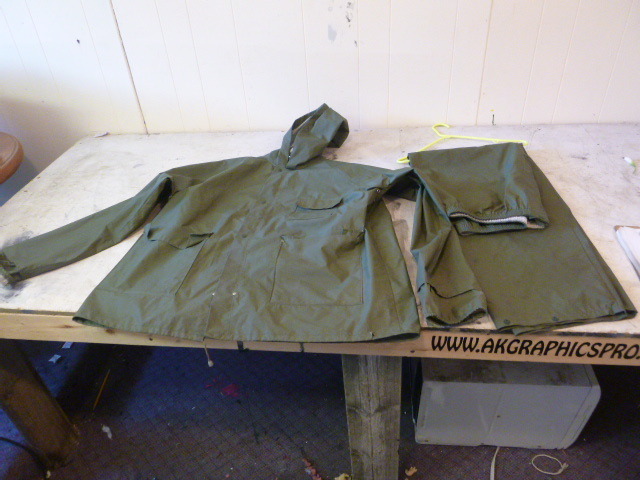 lot 66 image: Rain Coat and Pants