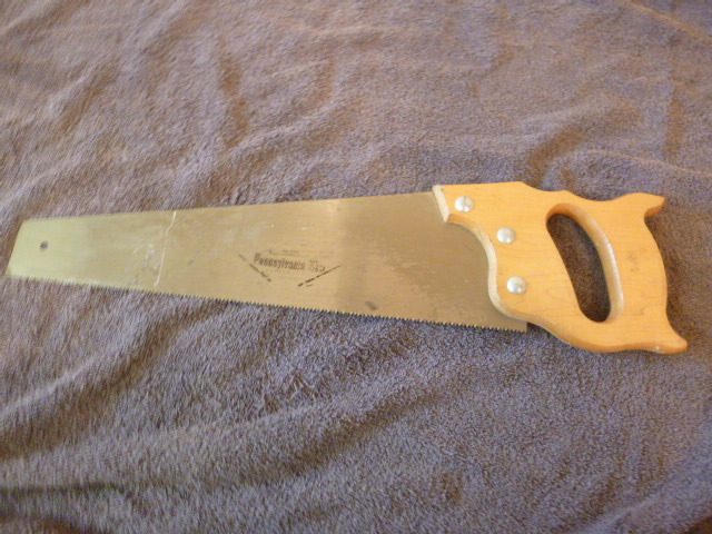lot 132 image: Hand Saw