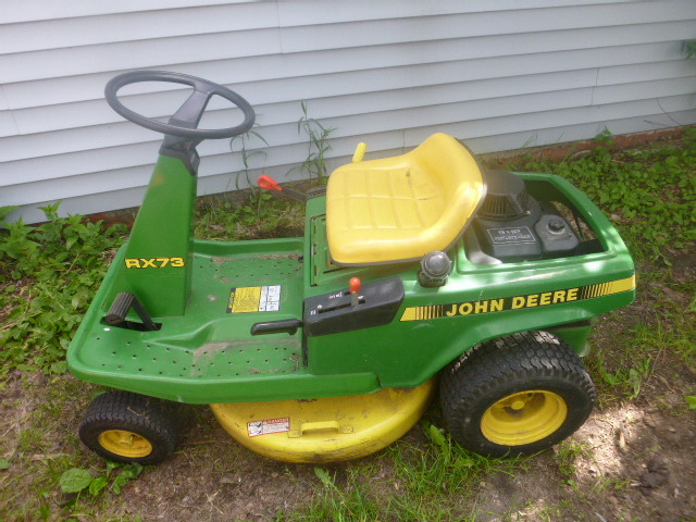 lot 2 image: John Deer RX73 Riding Lawn Mower