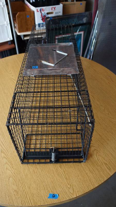 lot 63 image: Large Live Trap Cage