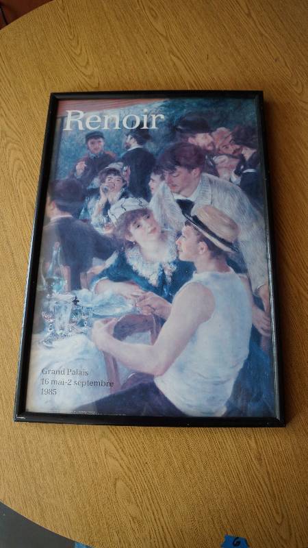 lot 66 image: Renoir 1985 Framed Picture